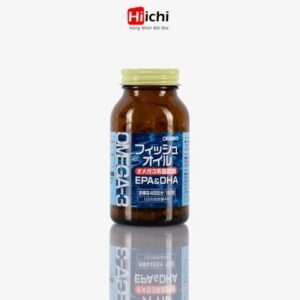 Viên uống dầu cá omega-3 hỗ trợ tim mạch Orihiro 180 viên